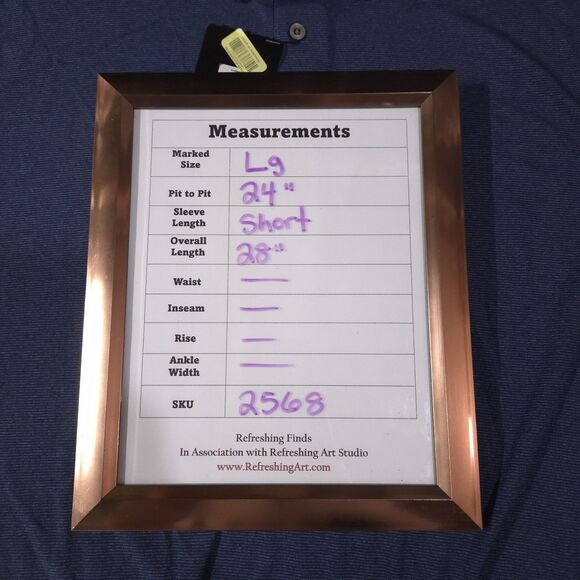 Athletic Performance Polo Shirt Mens Lg Lightweight Short Sleeve Collared Golf - Picture 2 of 16